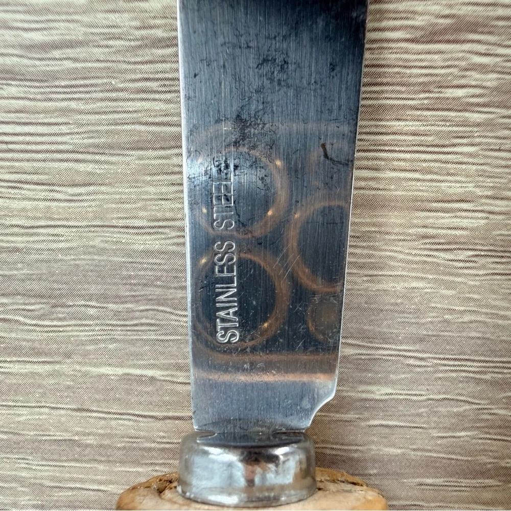 Patron Tequila Cork Handle 2pc Cheese Spreaders Upcycled Barware Butter Knives